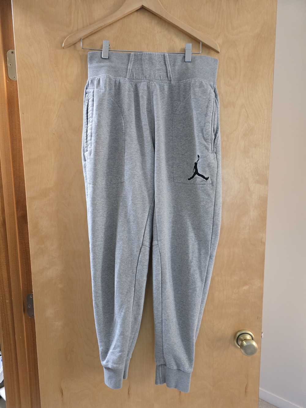 Jordan Womens' Grey Jumpman Fleece Joggers